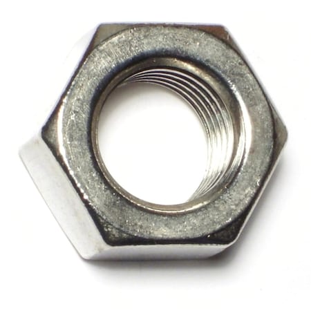 Midwest Fastener Hex Nut, 7/8"-9, 18-8 Stainless Steel, Not Graded, 10 PK 51859